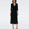 Abigail Midi Wrap Dress