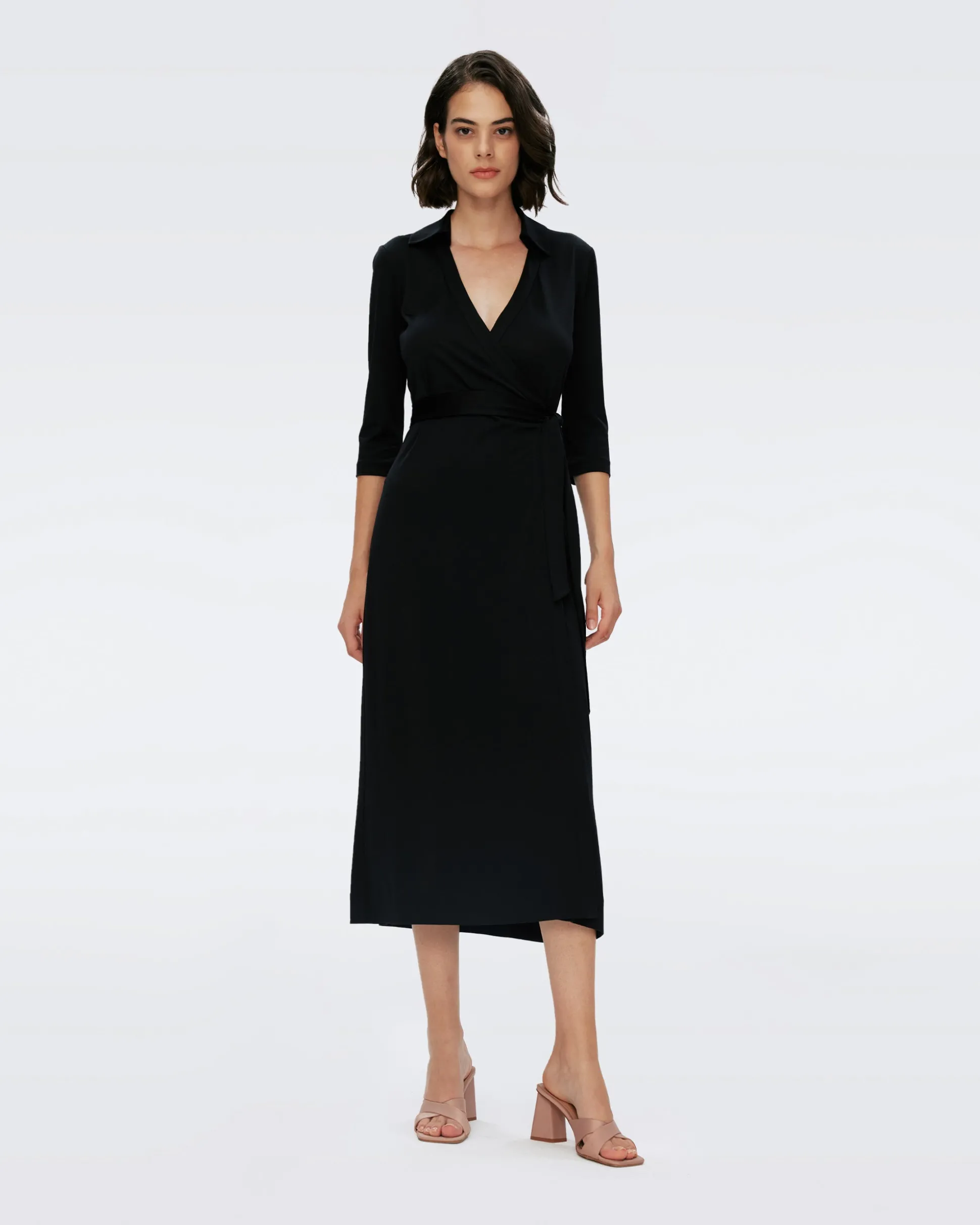 Abigail Midi Wrap Dress