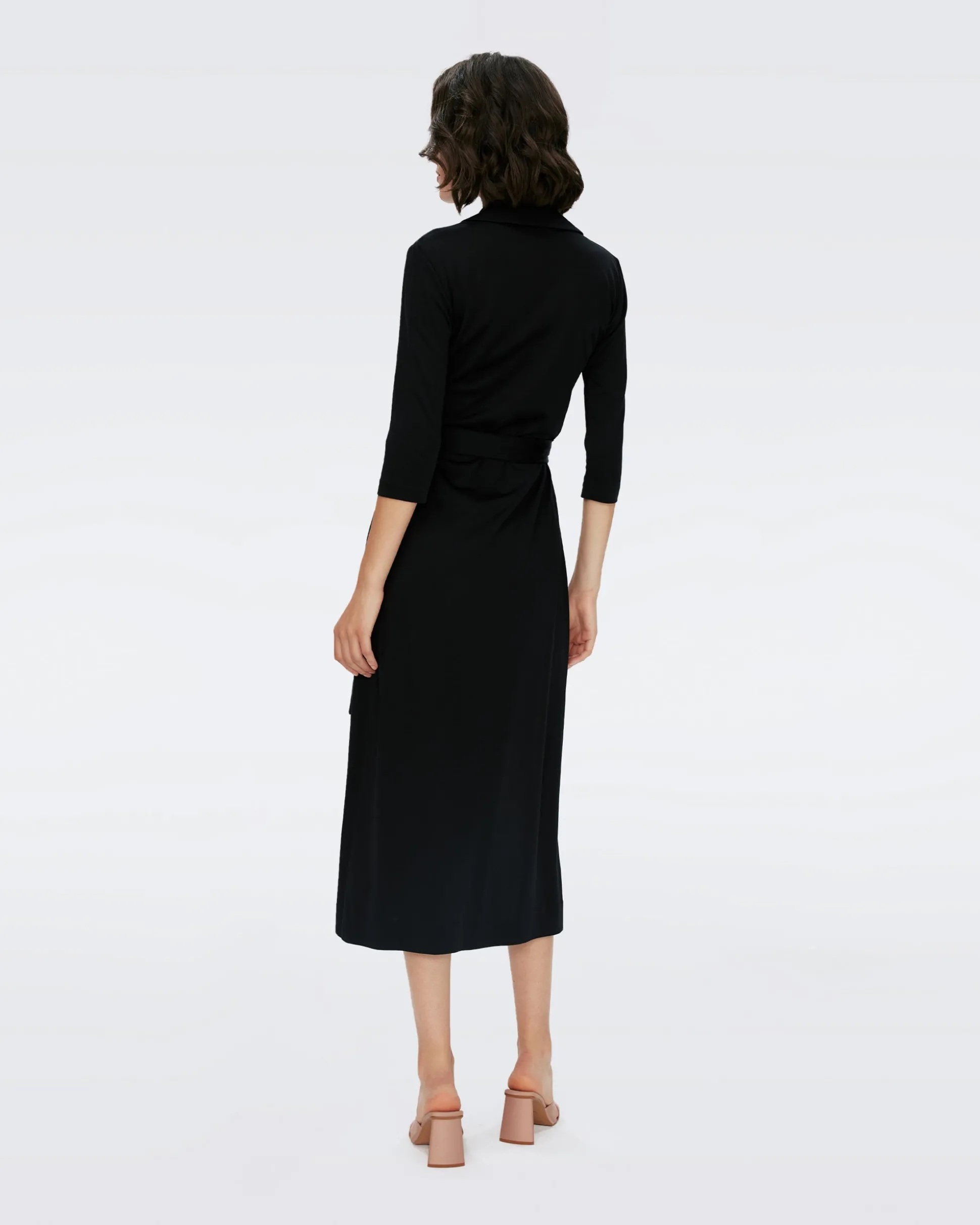 Abigail Midi Wrap Dress