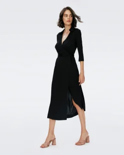 Abigail Midi Wrap Dress