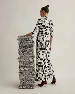 Abigail Silk Jersey Maxi Wrap Dress