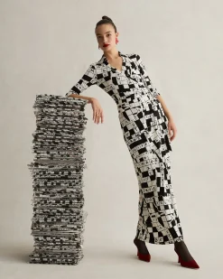 Abigail Silk Jersey Maxi Wrap Dress