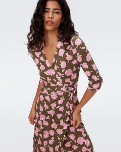 Abigail Silk Jersey Maxi Wrap Dress