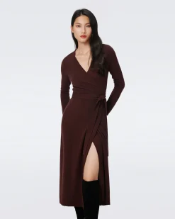 Astrid Wool-Cashmere Wrap Dress