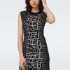 Aviva Knit Jacquard Reversible Dress