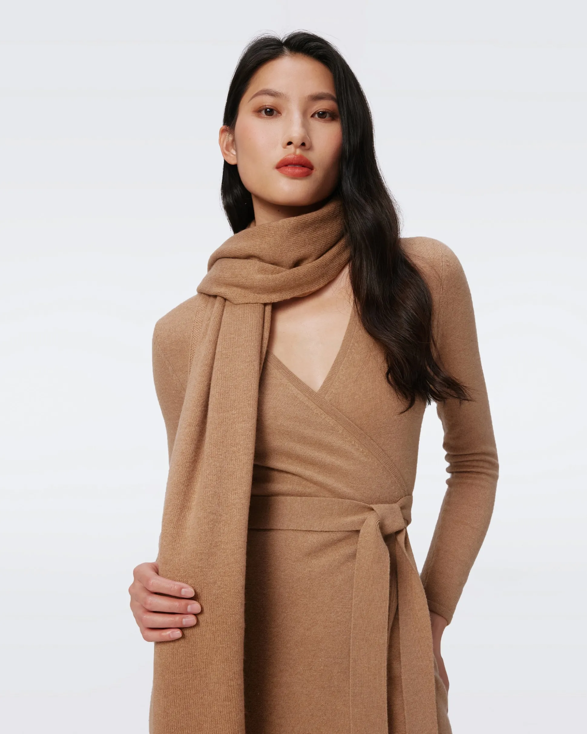 Cleo Wool-Cashmere Scarf