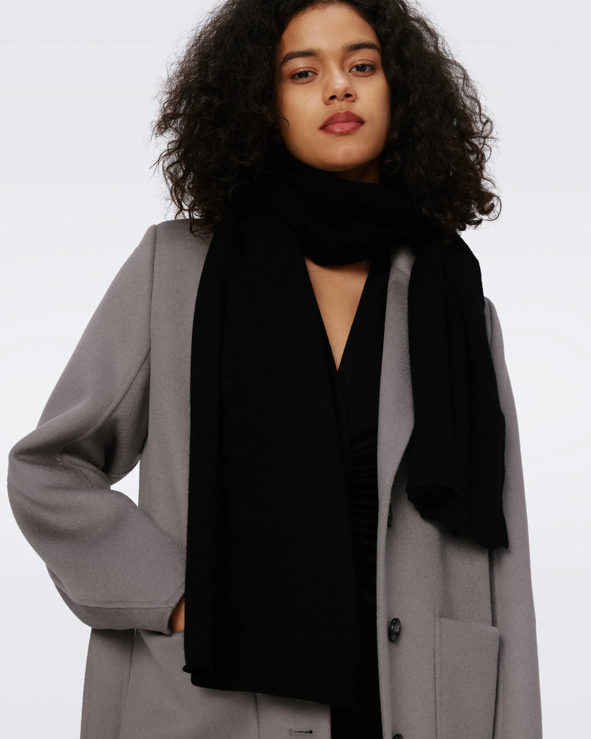 Cleo Wool-Cashmere Scarf