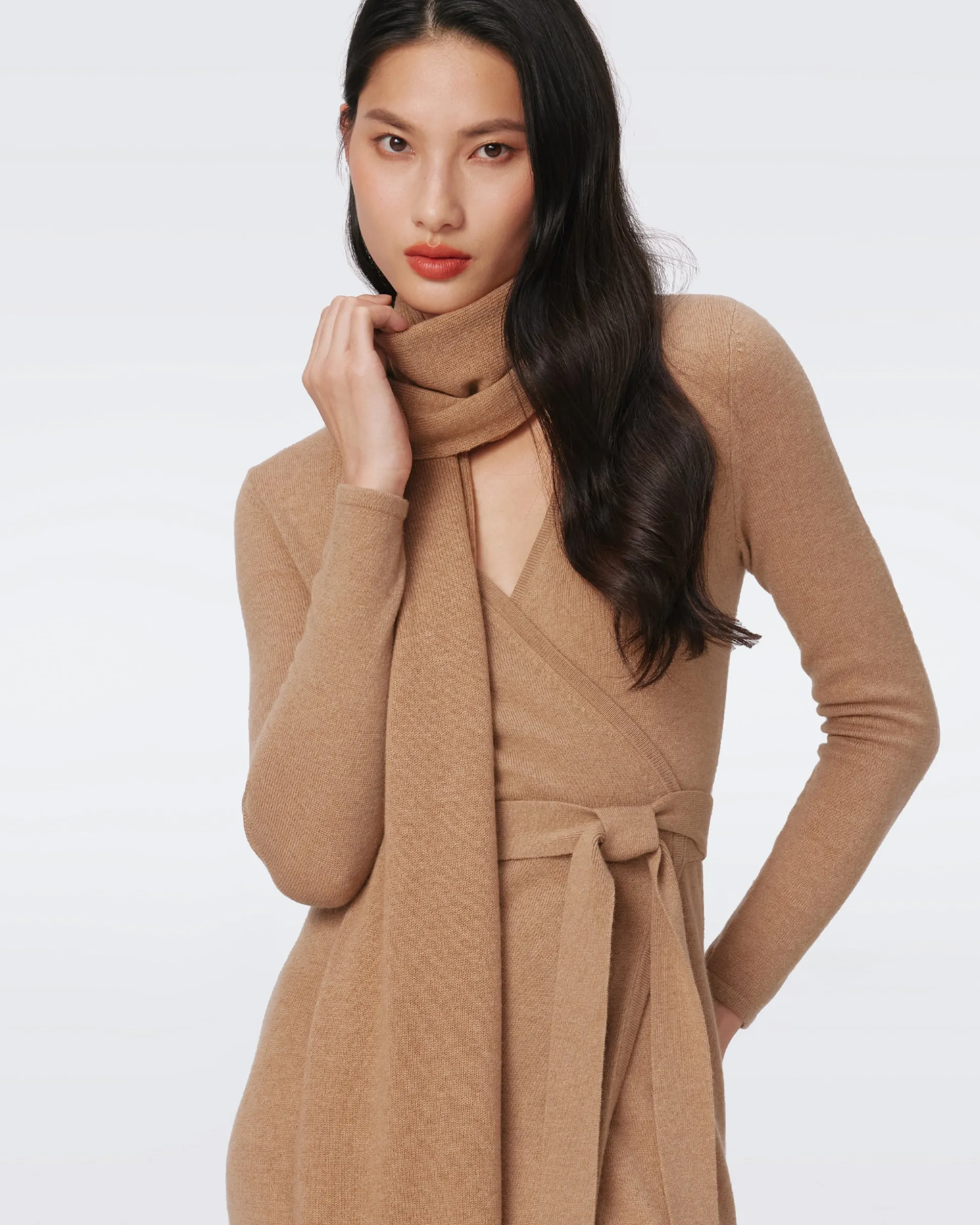 Cleo Wool-Cashmere Scarf