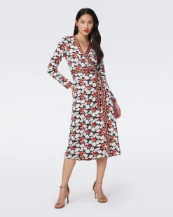 Danica Silk Jersey Wrap Dress
