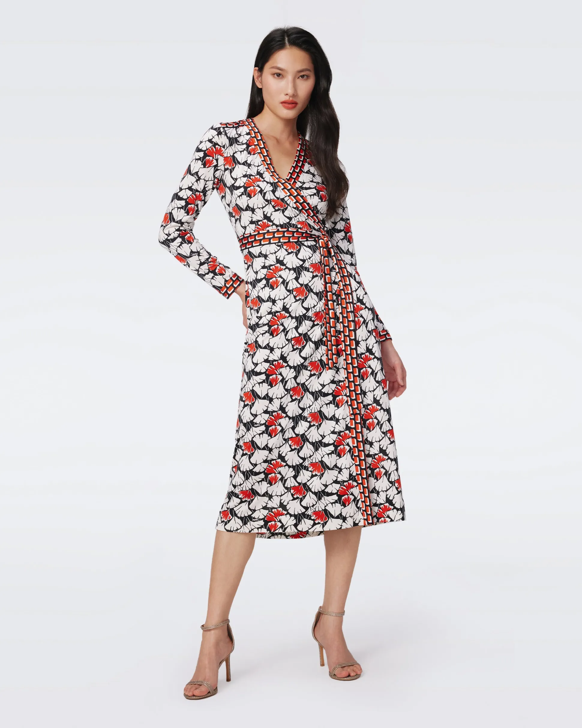 Danica Silk Jersey Wrap Dress