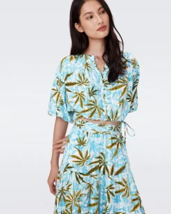 Dario Cotton Dobby Top