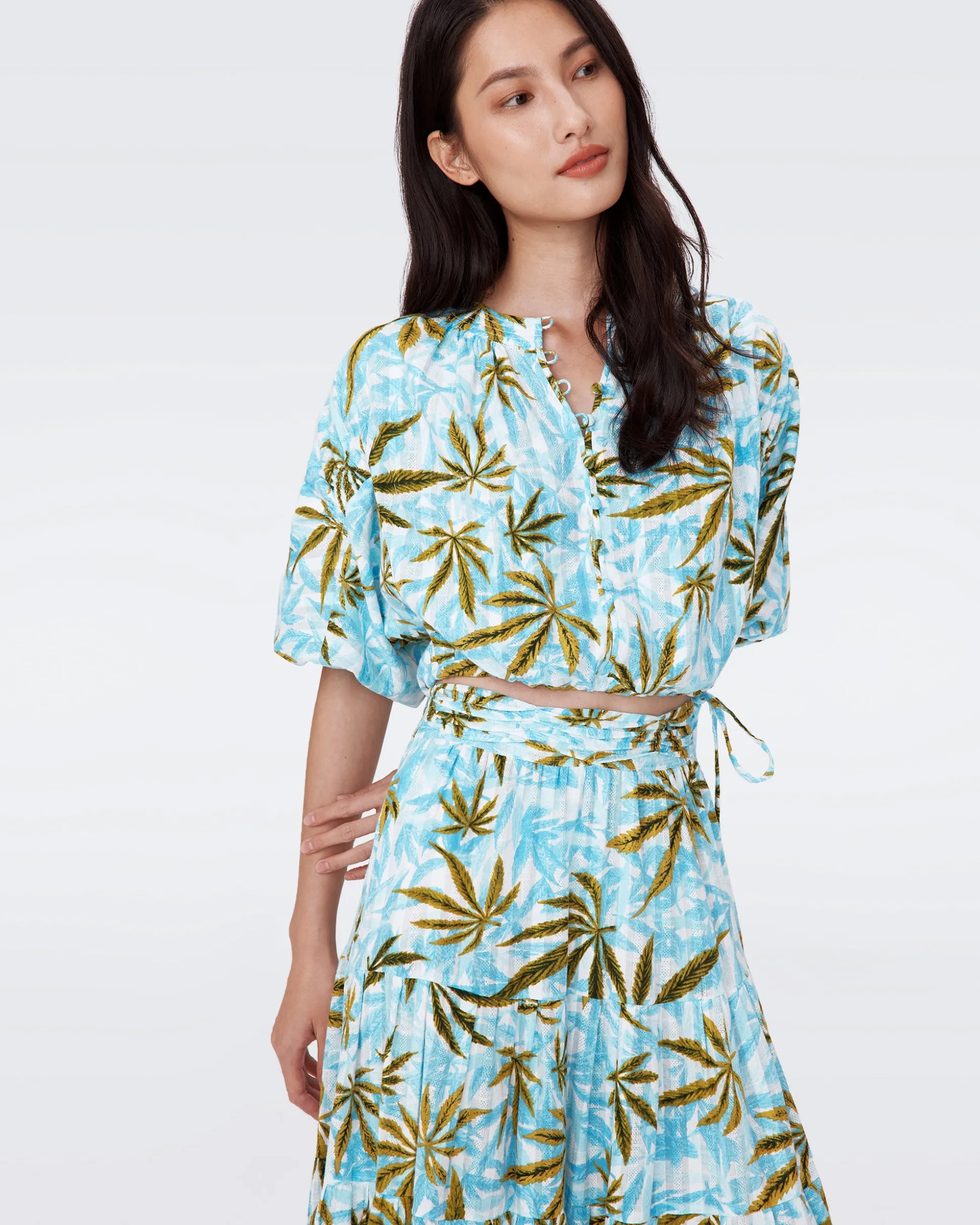Dario Cotton Dobby Top