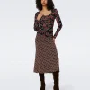 Darlene Reversible Mesh Skirt