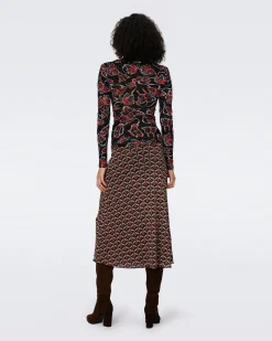 Darlene Reversible Mesh Skirt