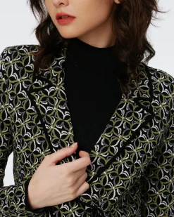 Dion Knit Jacquard Jacket