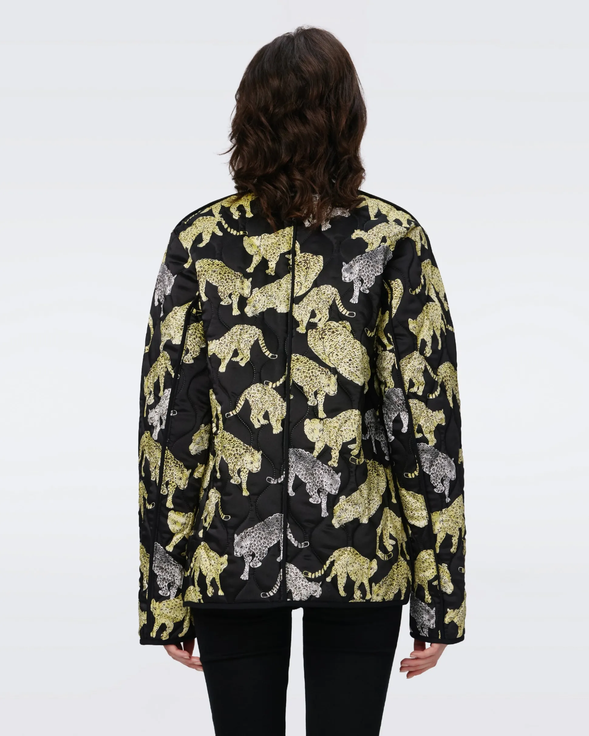 Domino Reversible Quilted Coat
