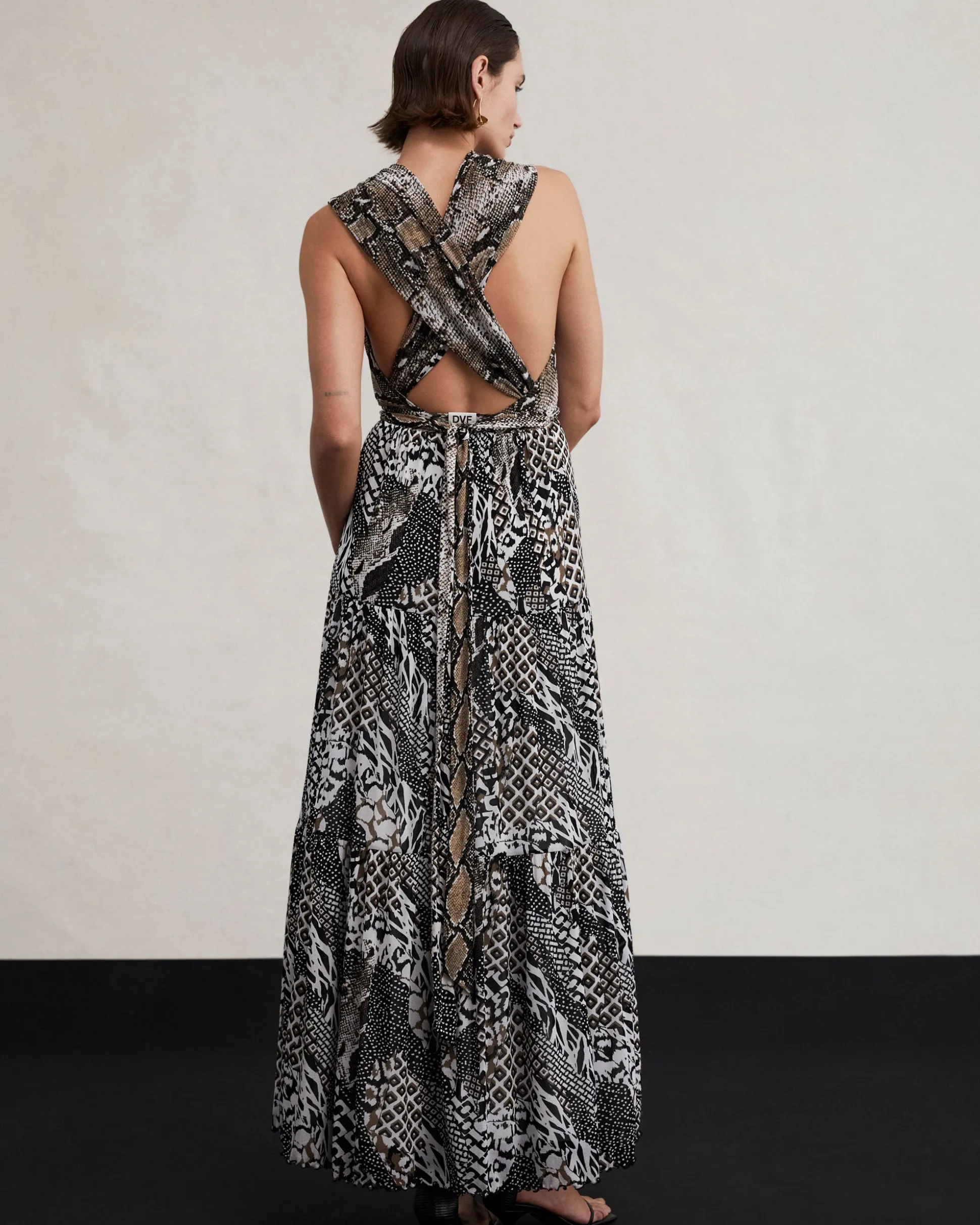 Drew Reversible Mesh Dress