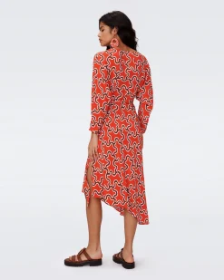 Eloise Faux Wrap Dress