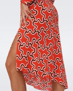 Eloise Faux Wrap Dress