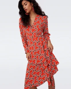 Eloise Faux Wrap Dress