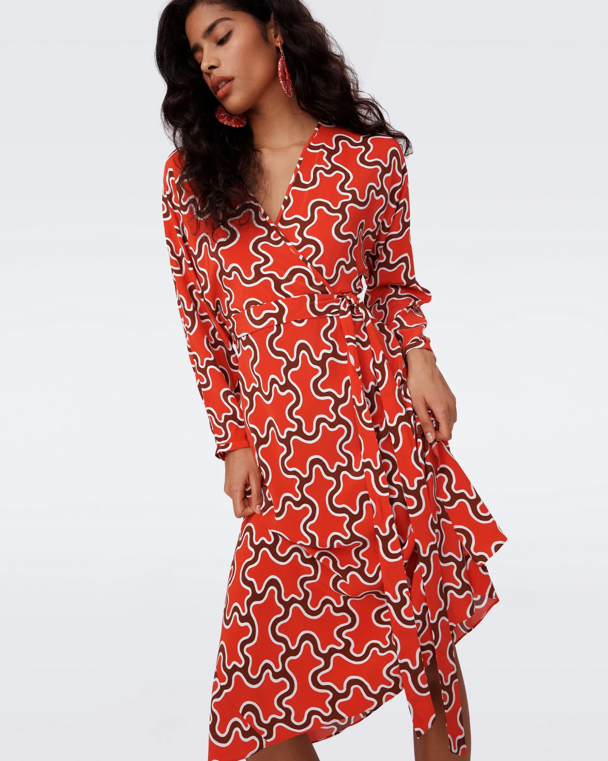 Eloise Faux Wrap Dress