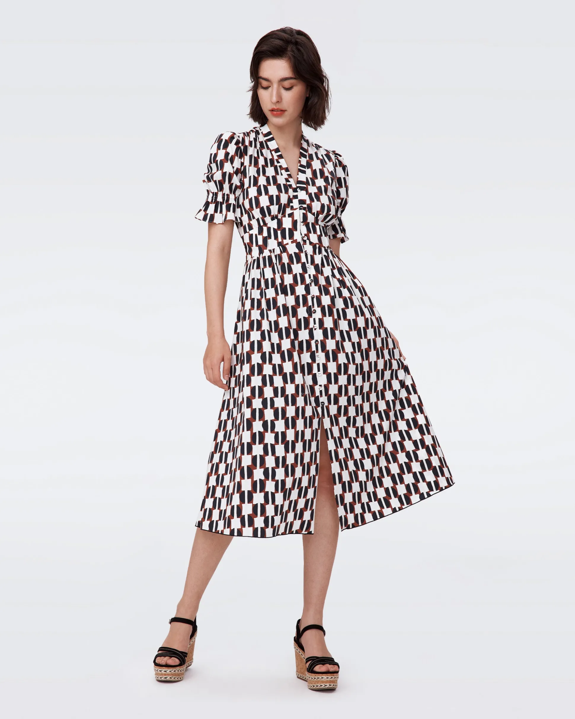 Erica Cotton Midi Dress