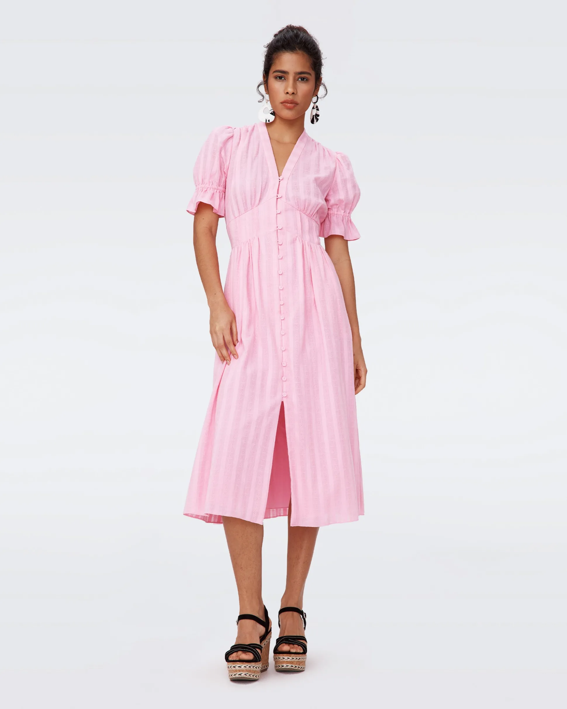 Erica Cotton Midi Dress