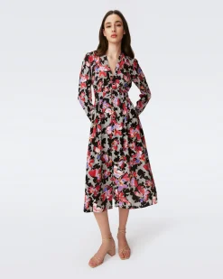 Erica Long Sleeve Midi Dress