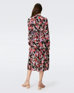 Erica Long Sleeve Midi Dress