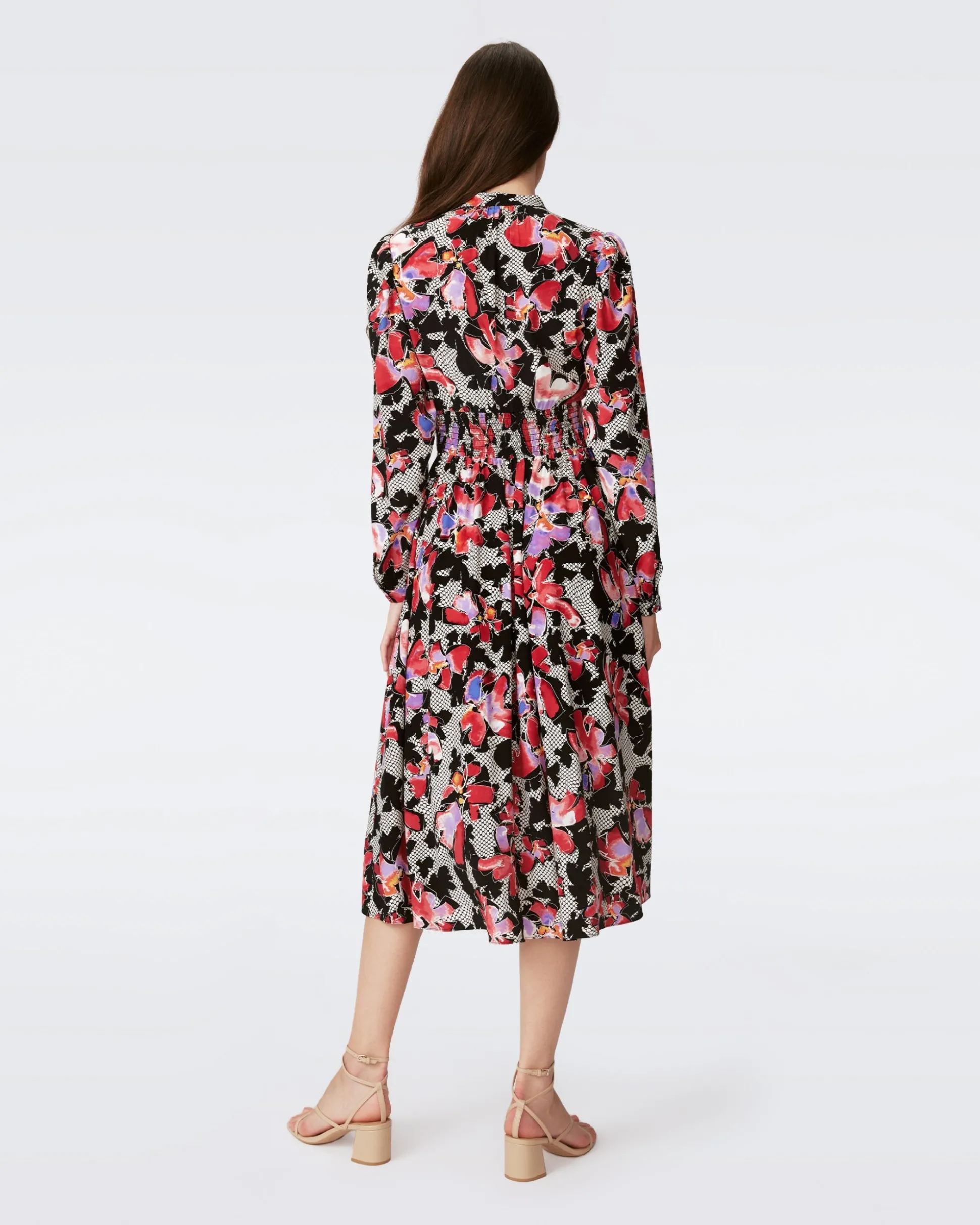 Erica Long Sleeve Midi Dress