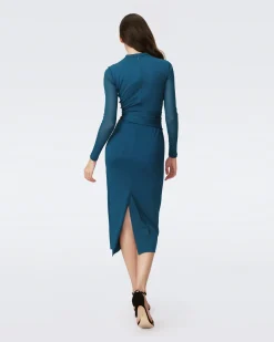 Finan Faux Wrap Dress
