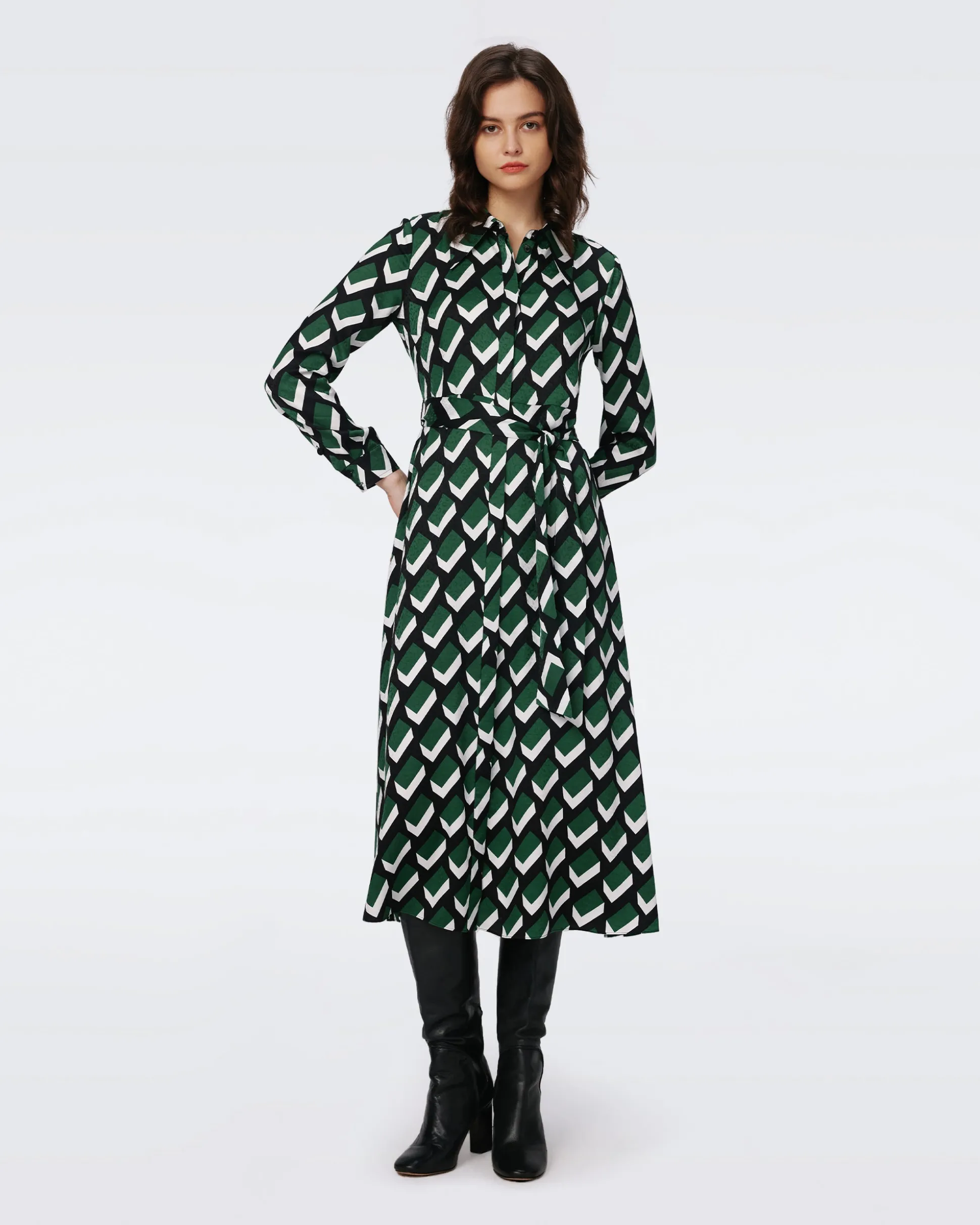 Gizelle Jacquard Dress