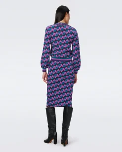 Gusta Knit Jacquard Skirt