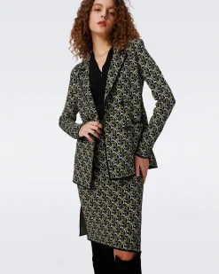 Hazel Knit Jacquard Skirt