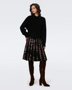 Hutch Knit Jacquard Skirt