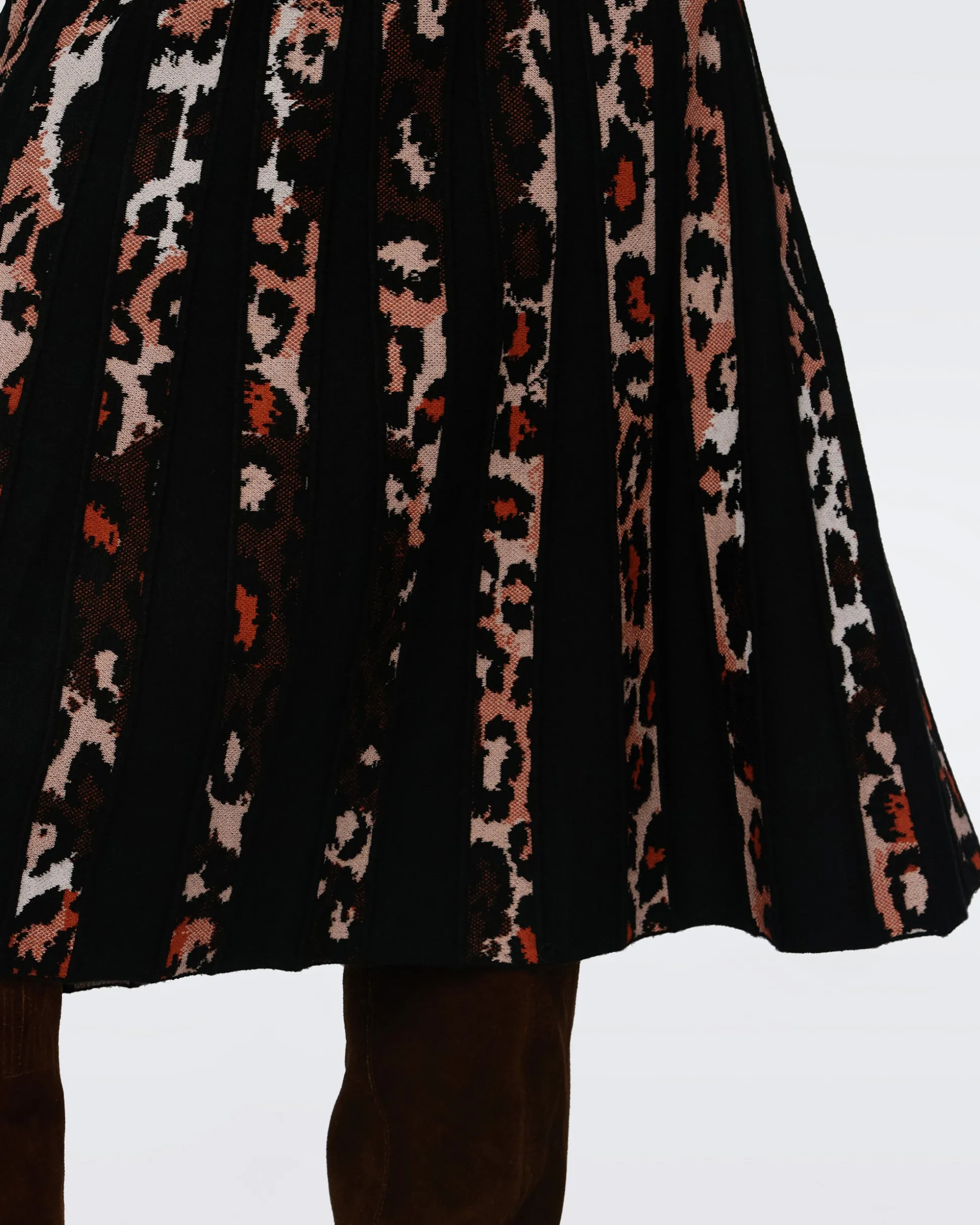 Hutch Knit Jacquard Skirt