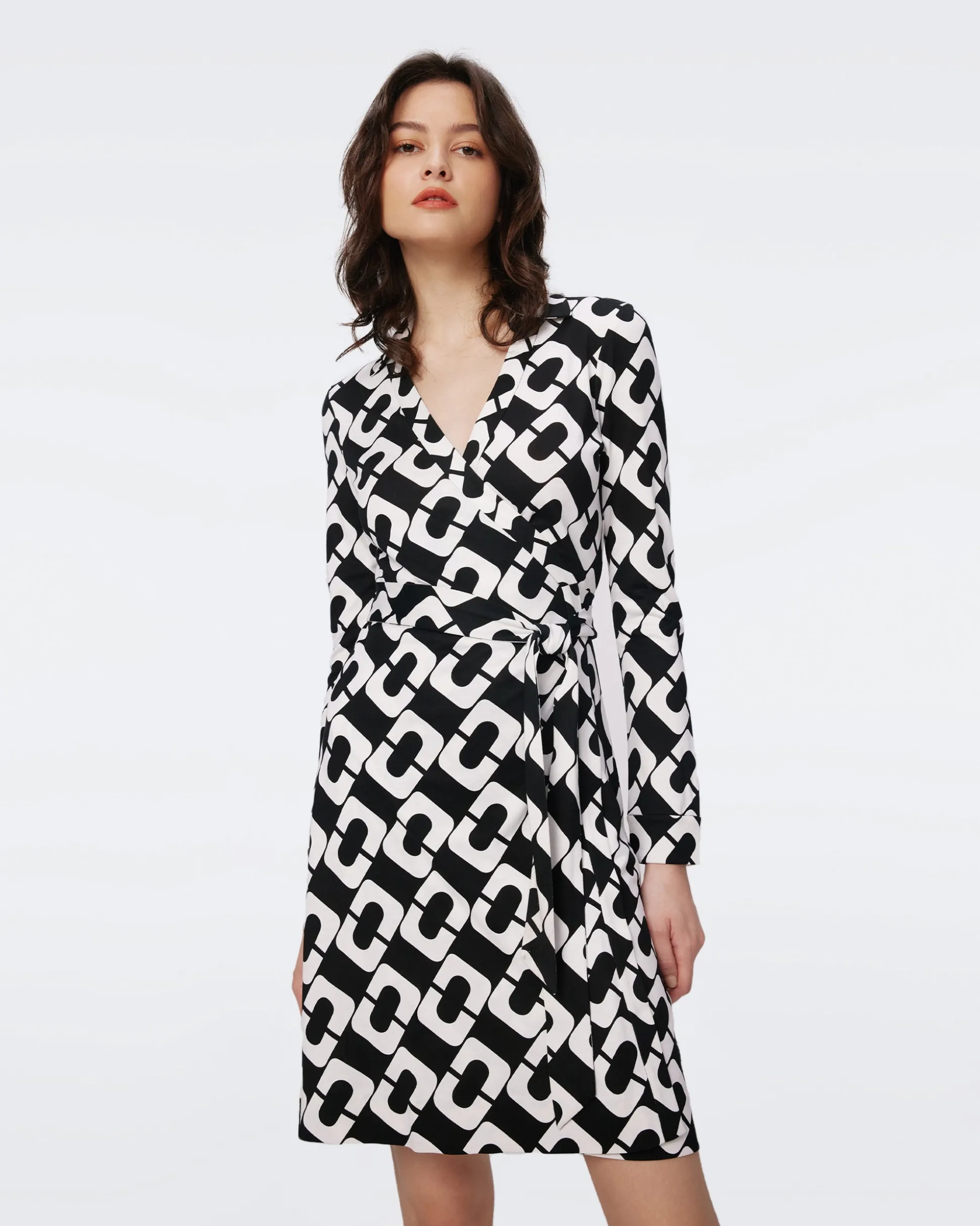 Jeanne Silk Jersey Wrap Dress
