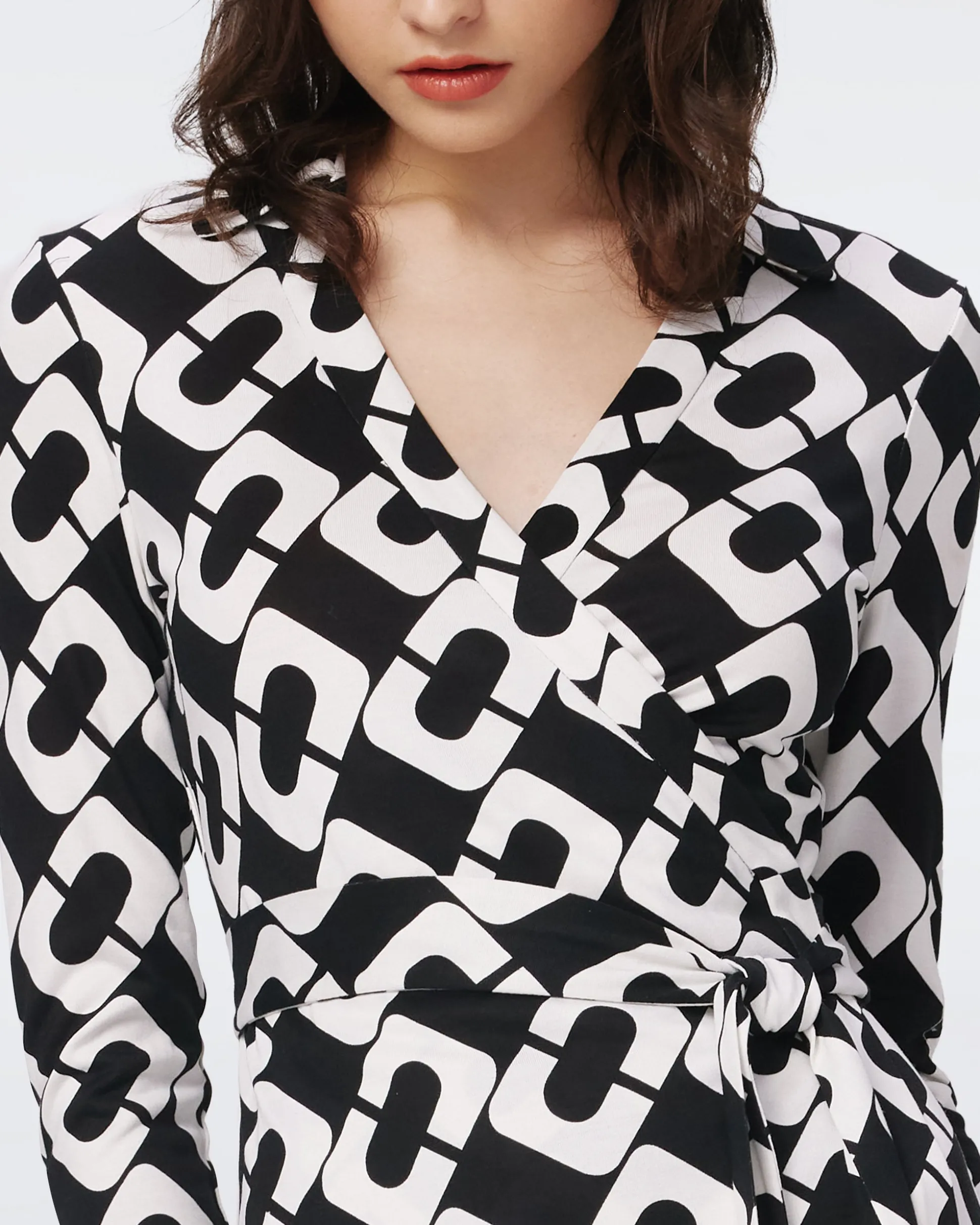 Jeanne Silk Jersey Wrap Dress
