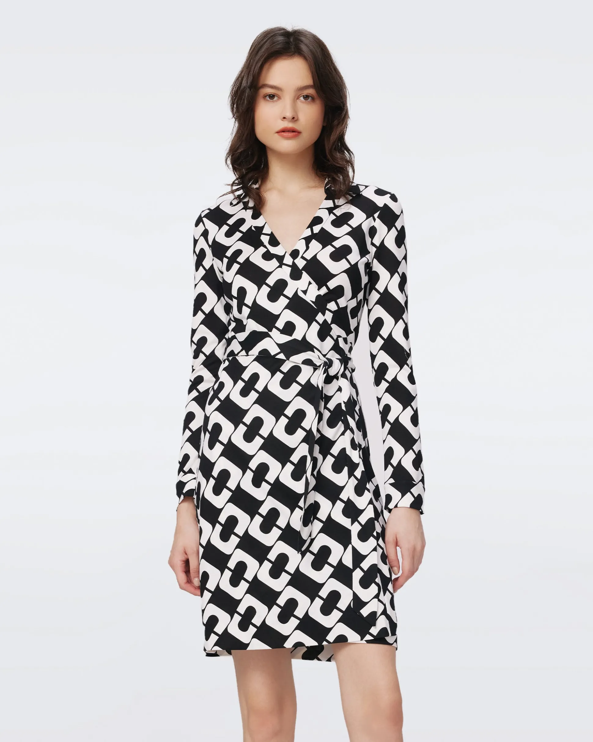 Jeanne Silk Jersey Wrap Dress