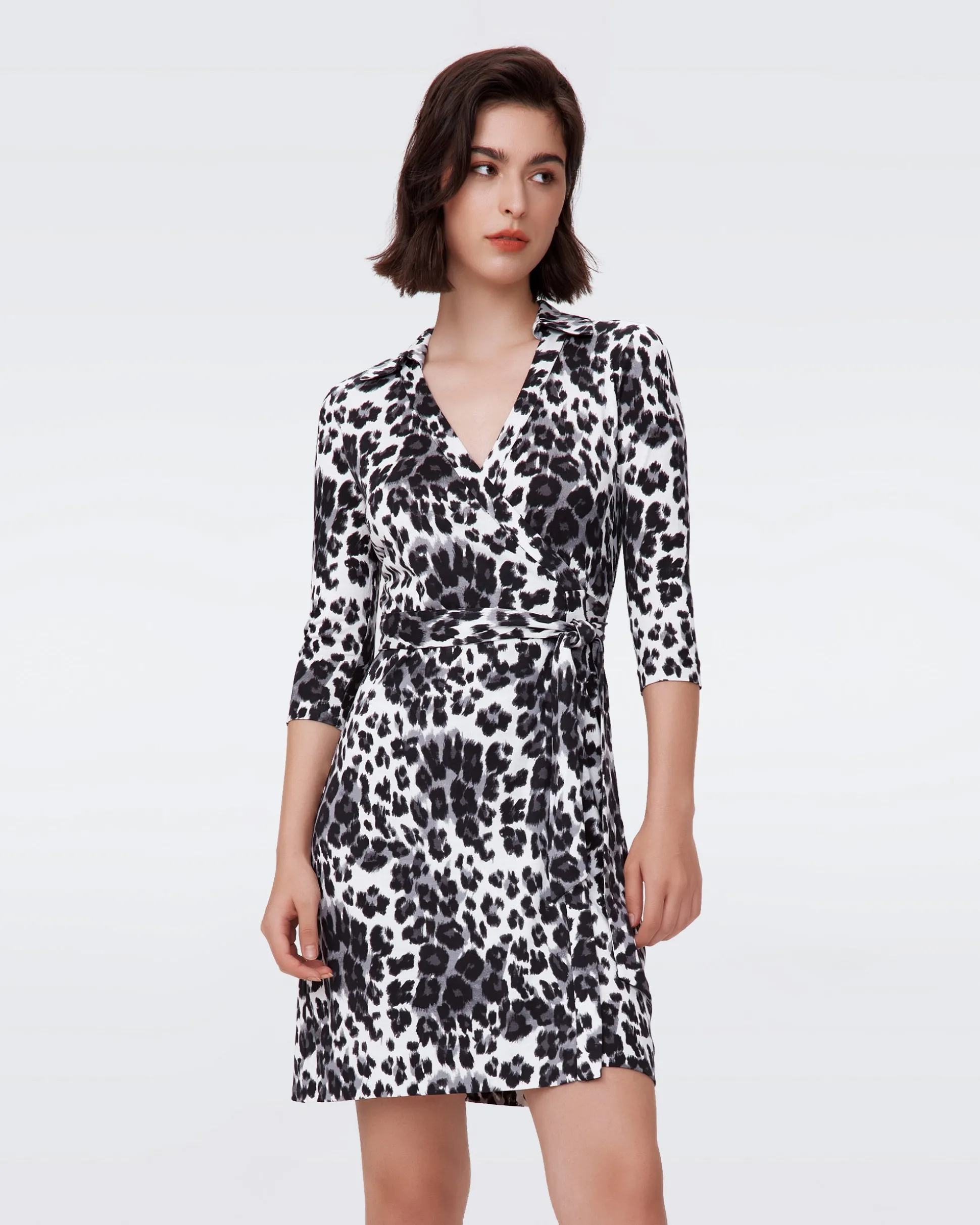 Jeanne Silk Jersey Wrap Dress