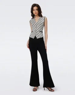 Jil Knit Jacquard Vest