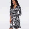 Julian Silk Jersey Wrap Dress