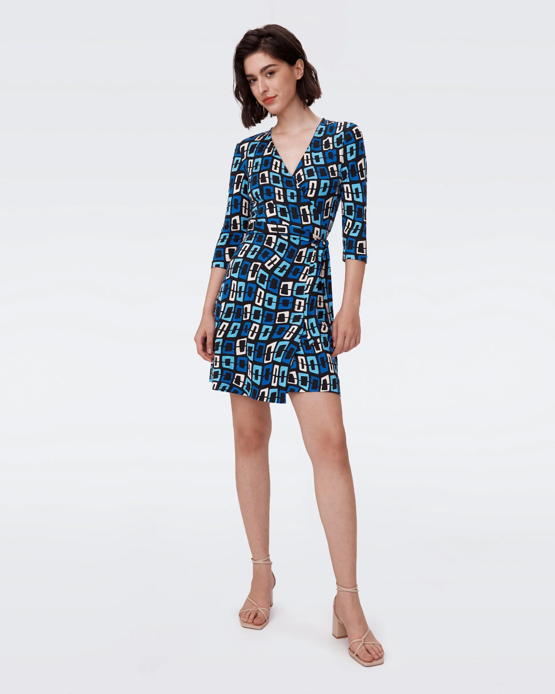Julian Silk Jersey Wrap Dress