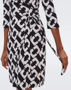Julian Silk Jersey Wrap Dress