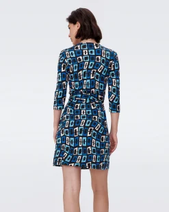 Julian Silk Jersey Wrap Dress