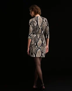Julian Silk Jersey Wrap Dress