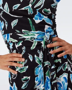 Julian Silk Jersey Wrap Dress