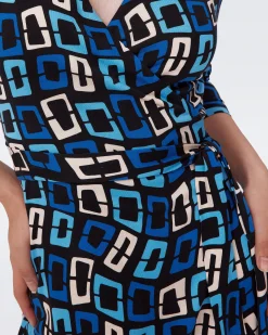 Julian Silk Jersey Wrap Dress
