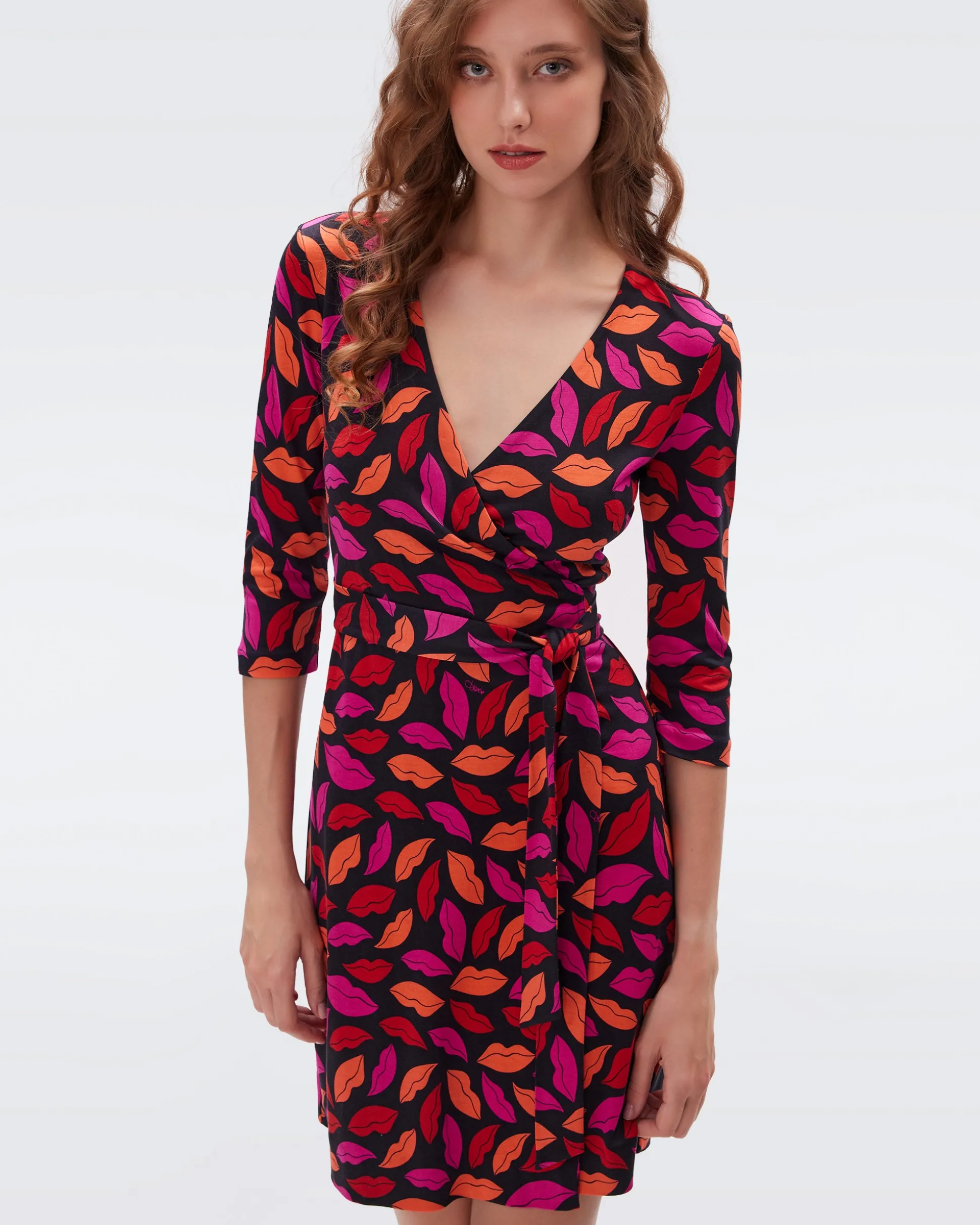 Julian Silk Jersey Wrap Dress
