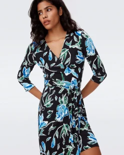 Julian Silk Jersey Wrap Dress